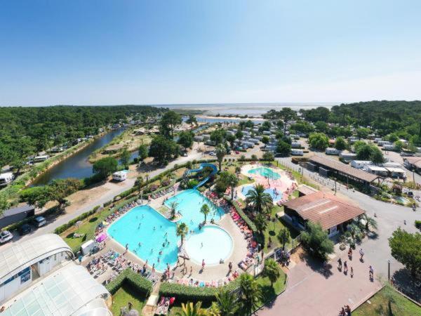 Mobil Home Xxl - Bord Lac - Camping Les Viviers - Lege Cap Ferret Экстерьер фото
