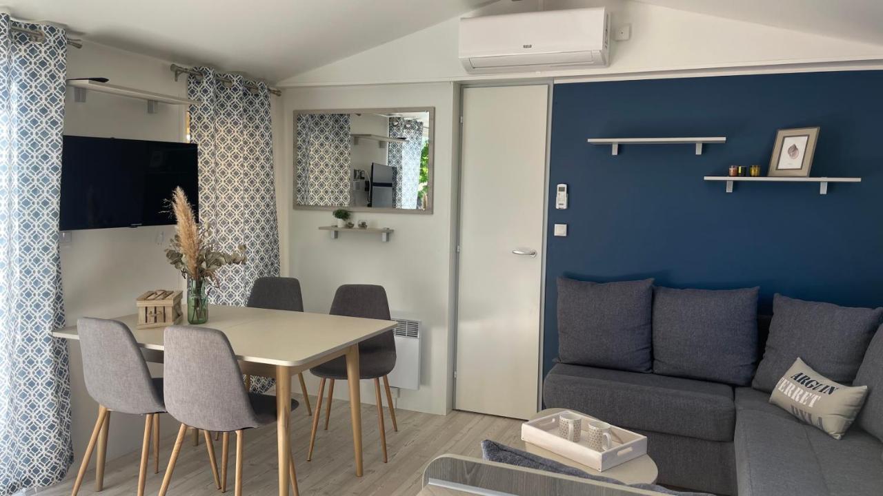 Mobil Home Xxl - Bord Lac - Camping Les Viviers - Lege Cap Ferret Экстерьер фото